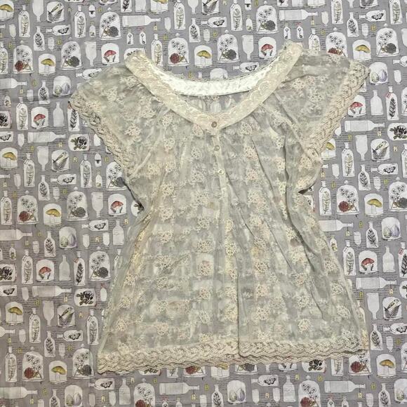Y2k cami v neck blouse - Picture 1 of 6